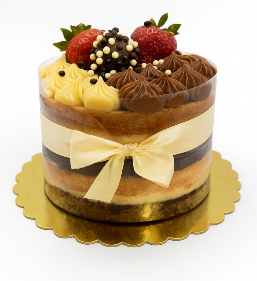 Bolo de Festa Dois Amores Morango – ROKKA’S

Uma combinação perfeita para quem ama equilíbrio entre sabores!
O Bolo de Festa Dois Amores Morango ROKKA’S traz a clássica união do chocolate com o creme branco, harmonizados com morangos frescos que garantem um toque especial de leveza e frescor.

Com massa fofinha e camadas caprichadas de brigadeiro tradicional e brigadeiro branco, esse bolo é finalizado com morangos selecionados, garantindo sabor marcante e apresentação impecável.
Ideal para aniversários, reu