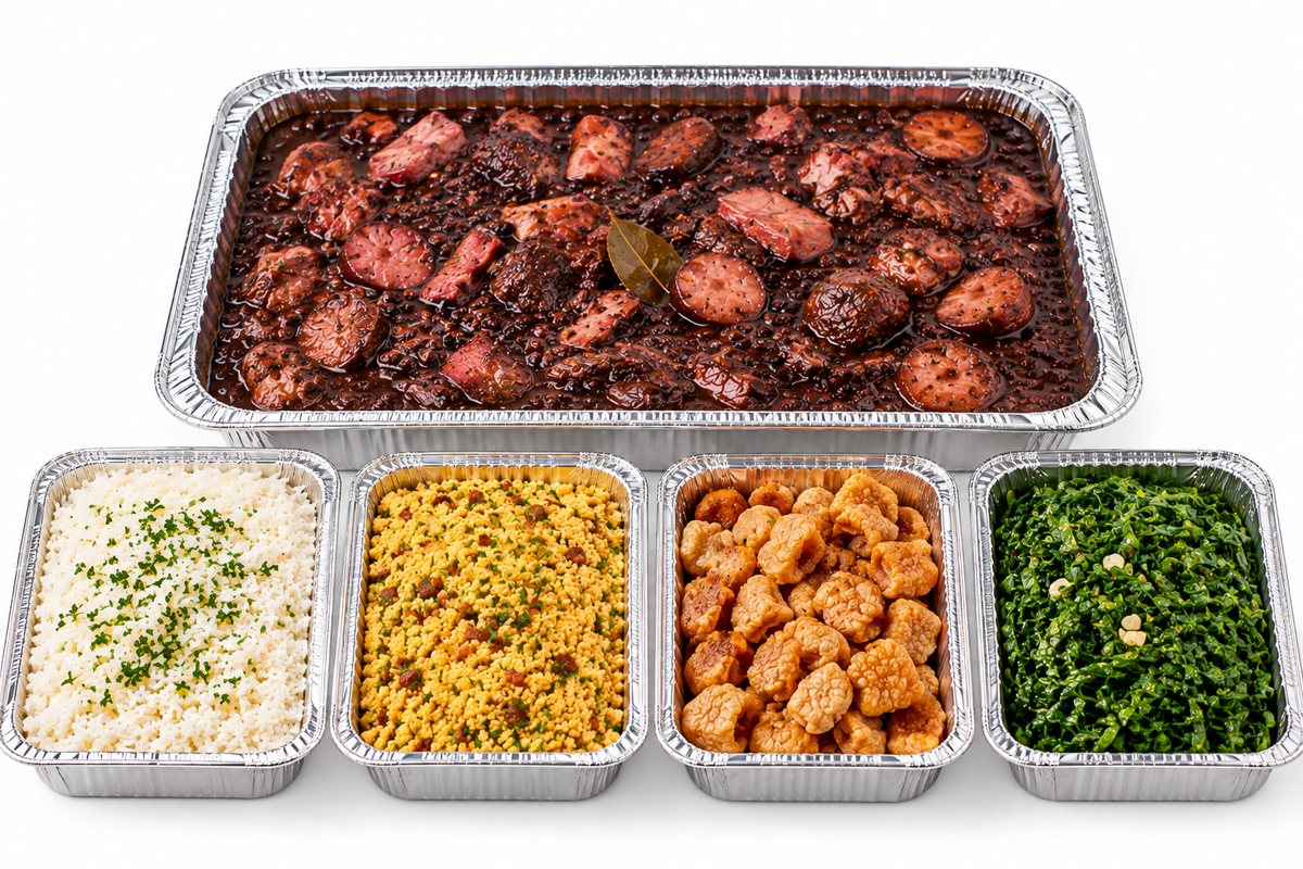 Feijoada Completa ROKKA'S / Rokka’s Feijoada, Complete with Sides