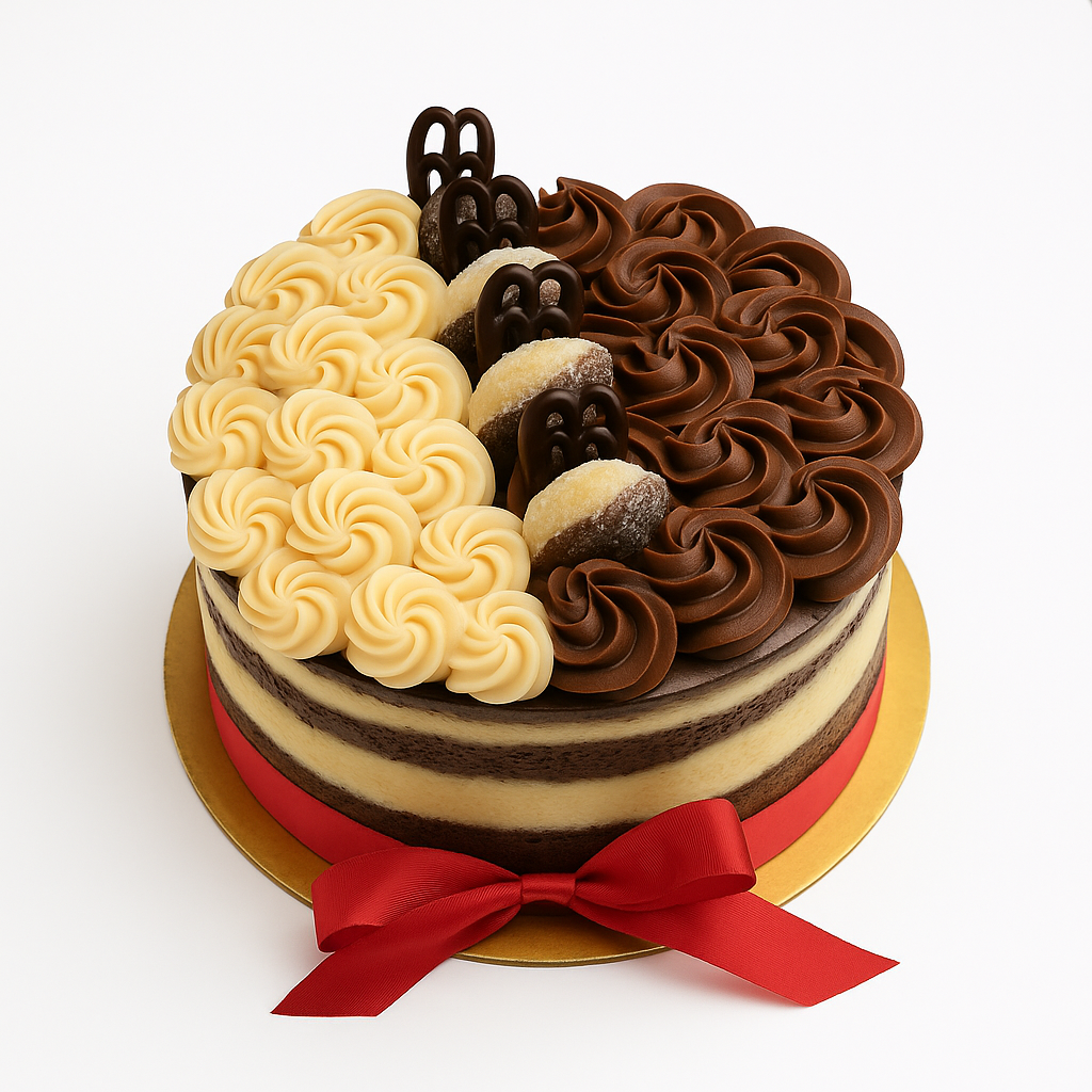 Bolo de Festa Dois Amores ROKKA'S