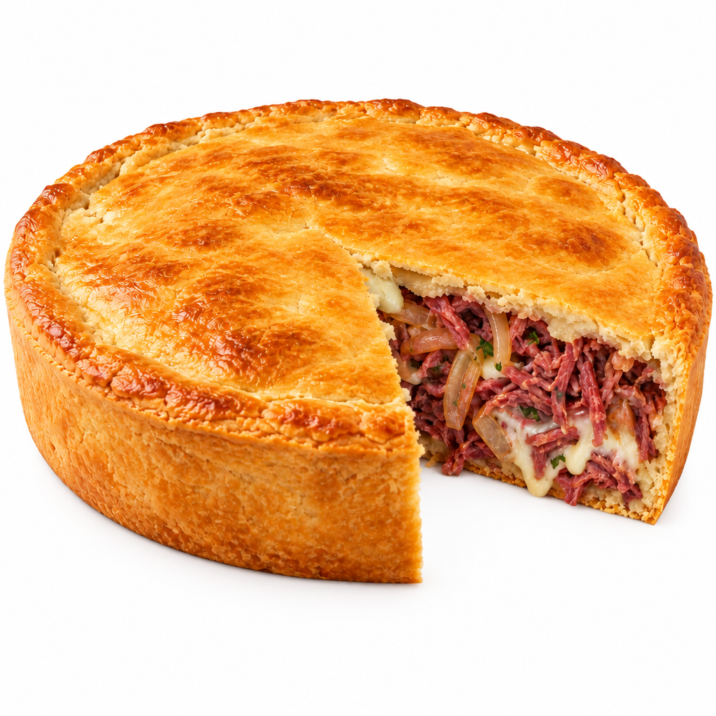 Empadão de Carne Seca ROKKA'S / Rokka’s Brazilian Dried Meat Pot Pie