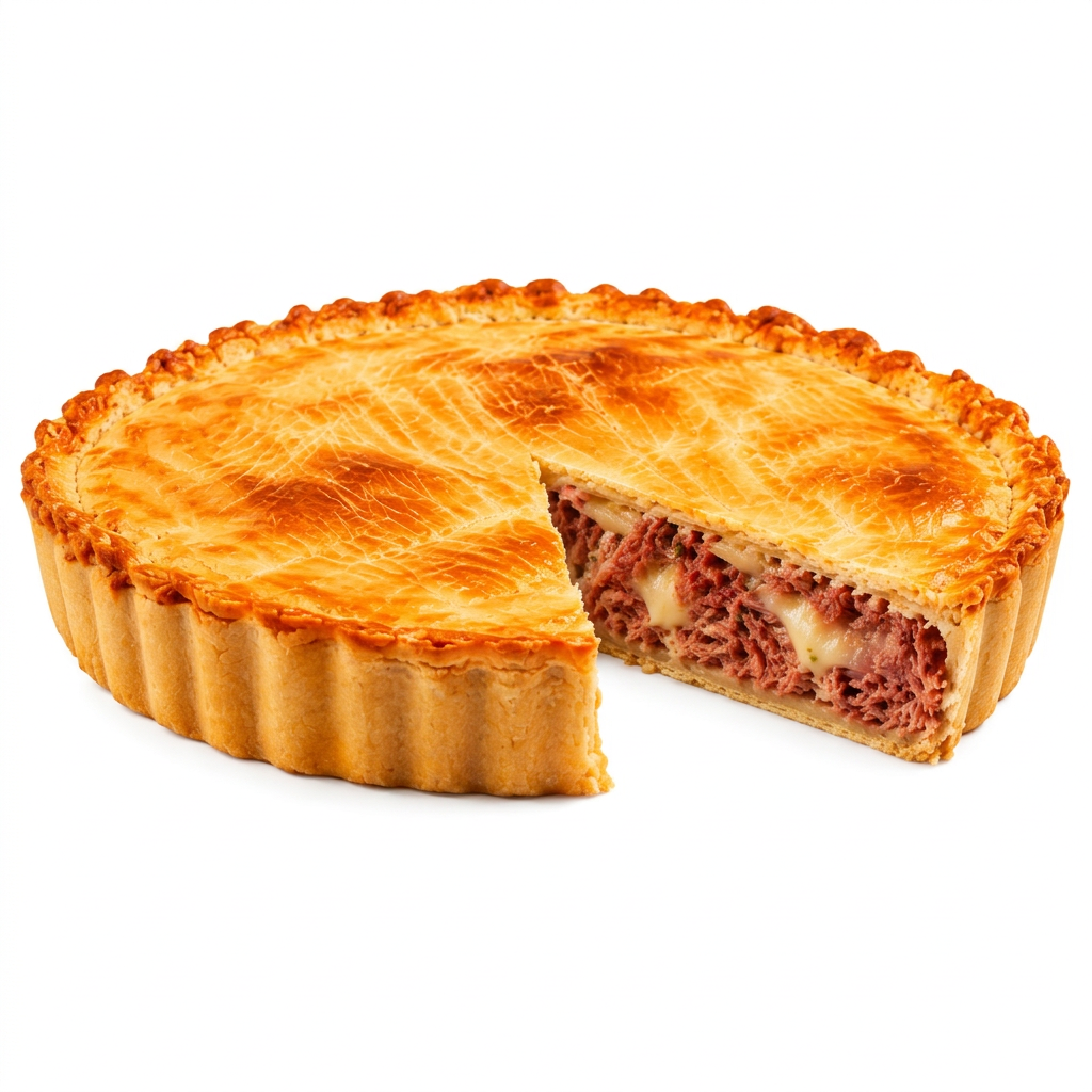 Empadão de Carne Seca ROKKA'S / Rokka’s Brazilian Dried Meat Pot Pie
