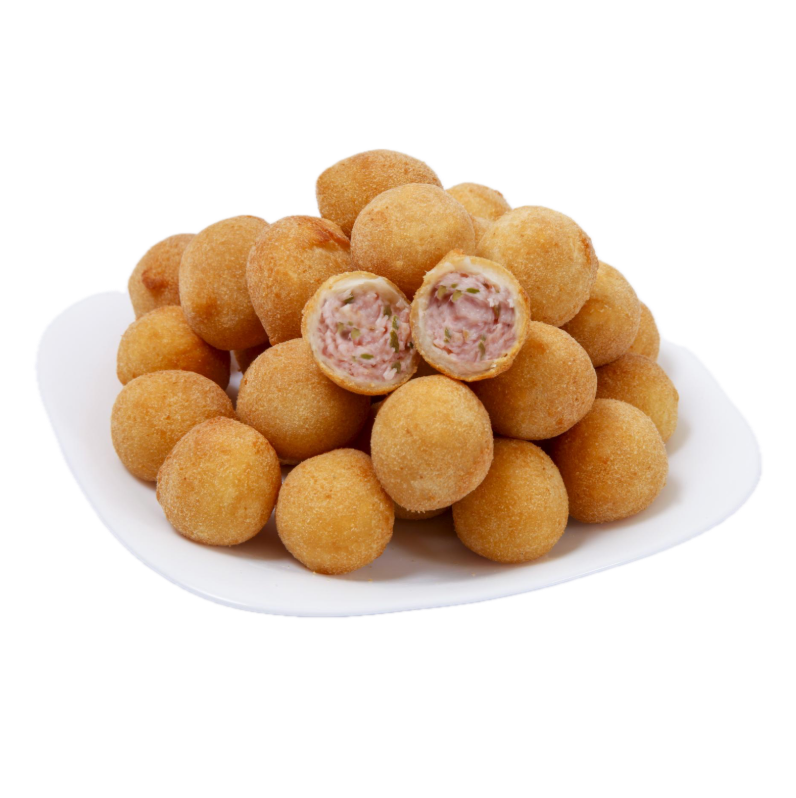 Mini Bolinha Presunto e Queijo Festa Rokka's