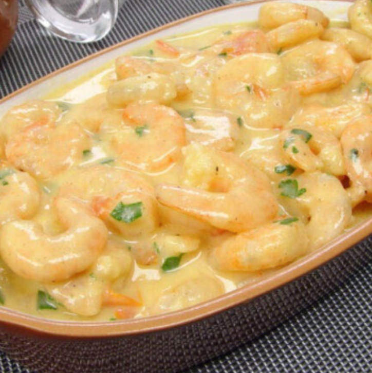 Strogonoff de Camarao / Shrimp Stroganoff