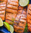 Salmão Grelhado Com Raspas de Limão Siciliano / Grilled Salmon with Sicilian Lemon Zest