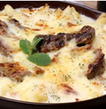 File Mignon ao Molho 4 Queijos / Filet Mignon in Four-Cheese Sauce