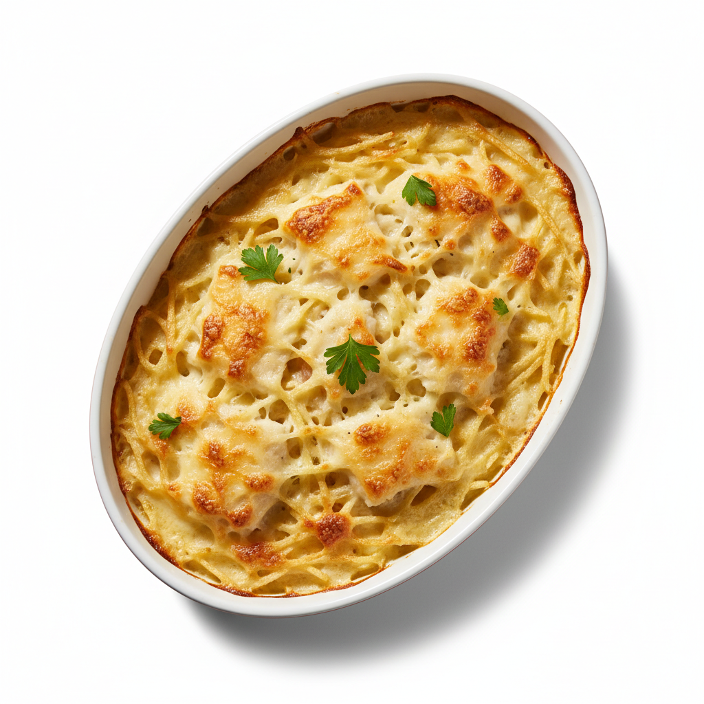 Bacalhau Com Natas /  Creamy Baked Cod with Potatoes