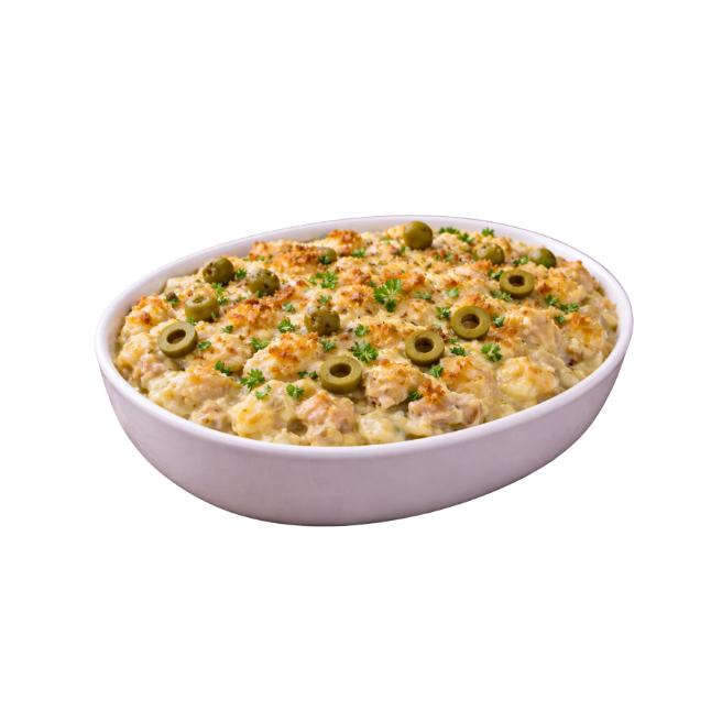 Bacalhau Com Natas /  Creamy Baked Cod with Potatoes