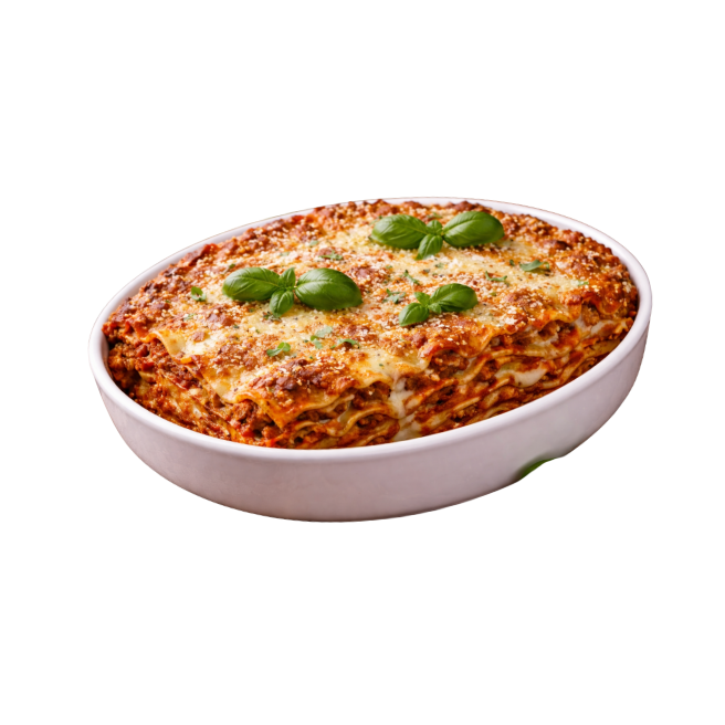 Lasanha a Bolonhesa Com Molho Branco/ Bolognese Lasagna with White Sauce