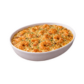 Camarão Gratinado ao Molho 4 Queijos / Shrimp Gratin in Four-Cheese Sauce