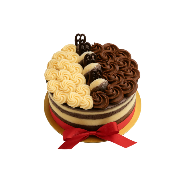 Bolo de Festa Dois Amores ROKKA'S